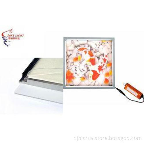 Long Life 850 Lumen 3D LED Panel DC 220V CRI80 For Office ,